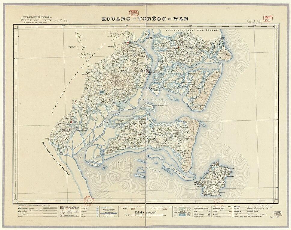 Kouang-Tcheou-Wan general chart